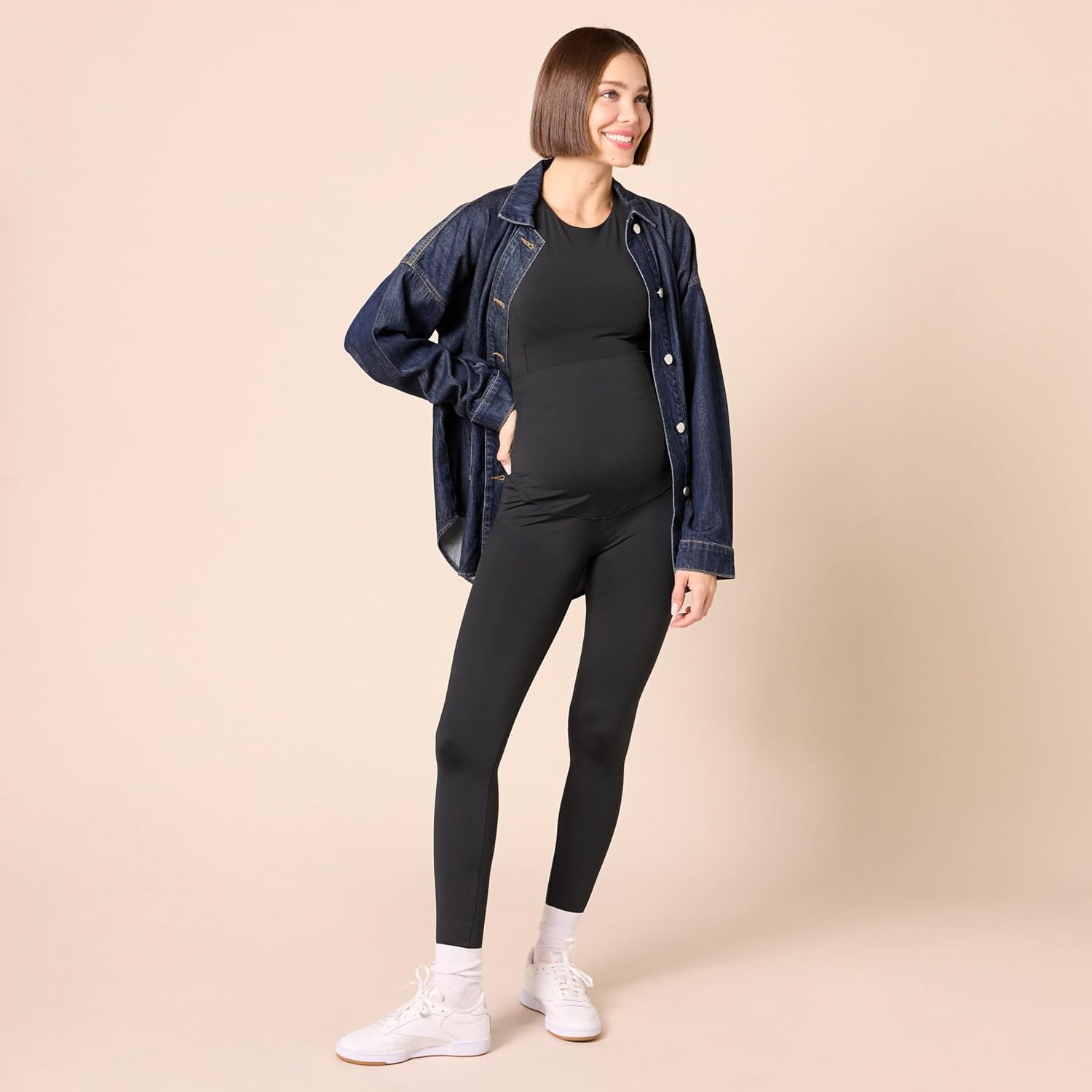 Thumbnail 4 de Amazon Essentials Women's Maternity Leggings: Over-the-Belly Active Sculpt, Full Length