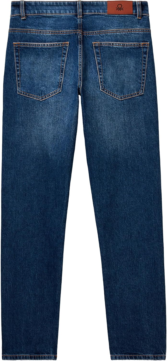 Thumbnail 2 de United Colors of Benetton Pantaloni Uomo in denim stretch slim fit a 5 tasche