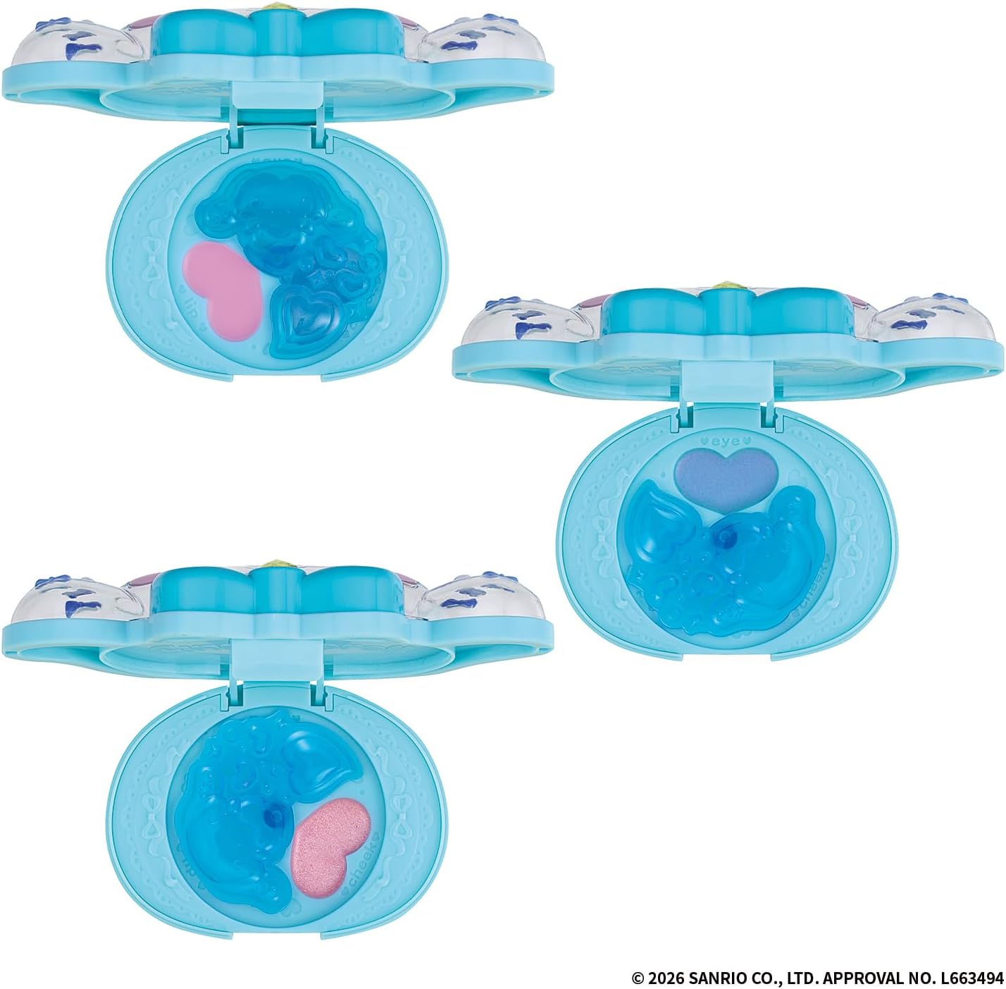 Thumbnail 2 de BANDAI Make Up Palette set シナモロール リップ・アイカラー・チーク入りポーチ付き