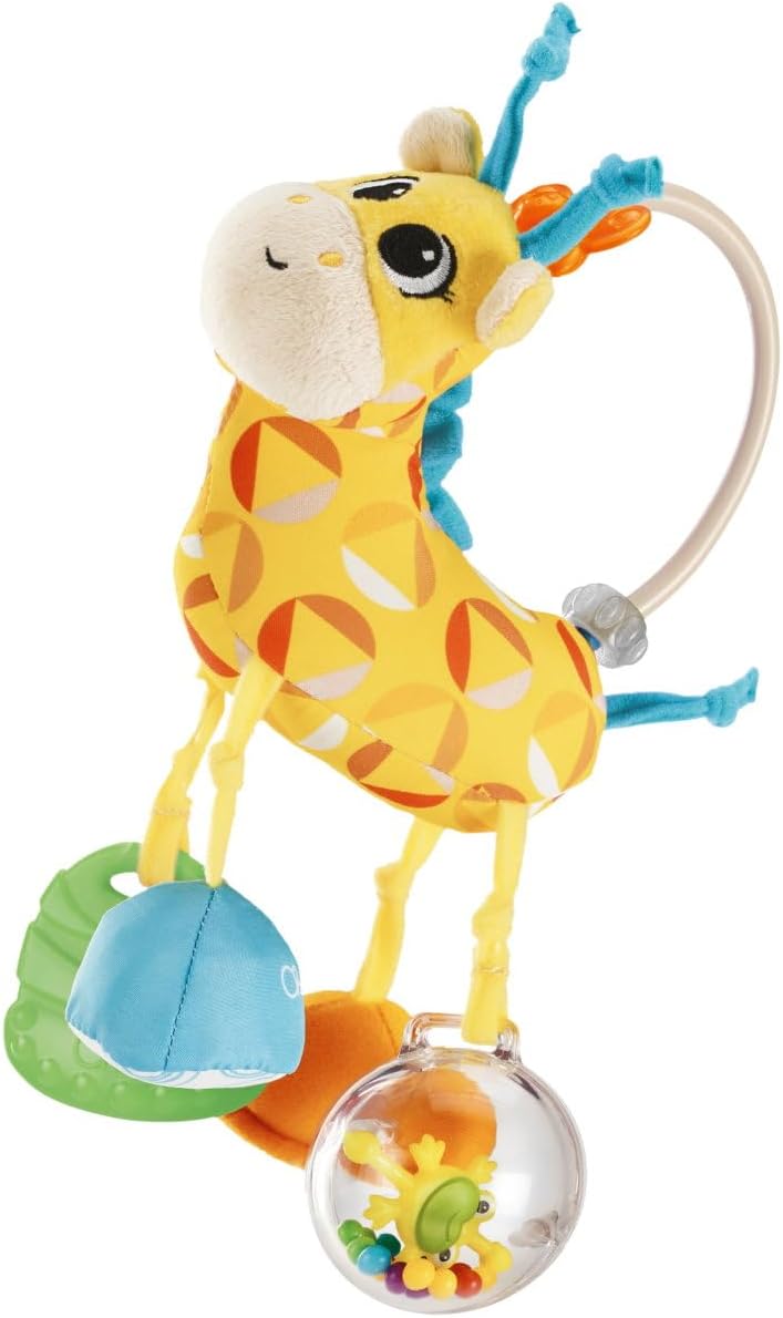 Thumbnail 6 de Chicco Hochet Singe avec Anneau de Dentition Doux et Miroir – Attache Poussette, Lavable en Machine (3–24 mois)