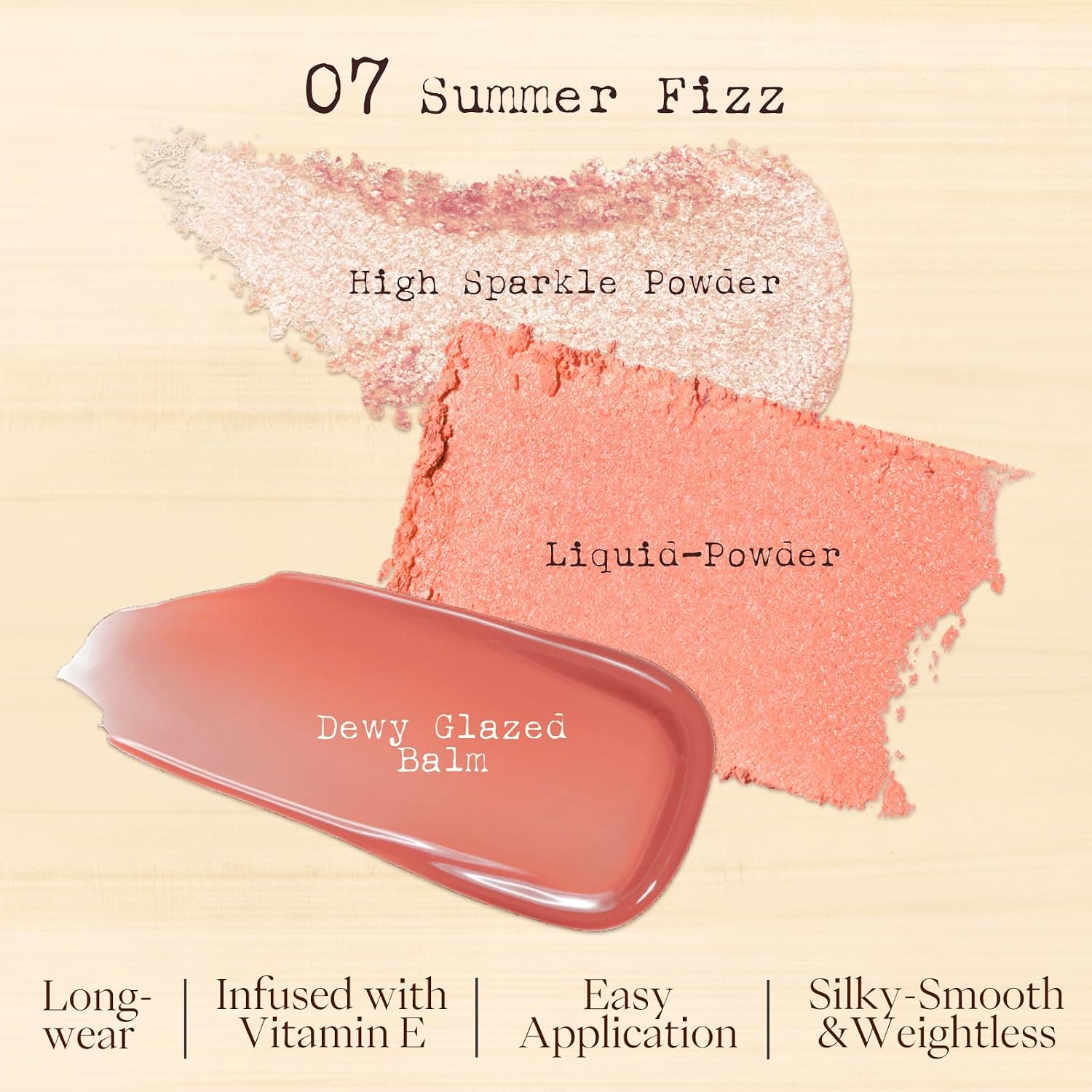 Thumbnail 5 de JOOCYEE 6 Color Multi-Use Face Palette Peach Look, 5-in-1 Makeup Kit