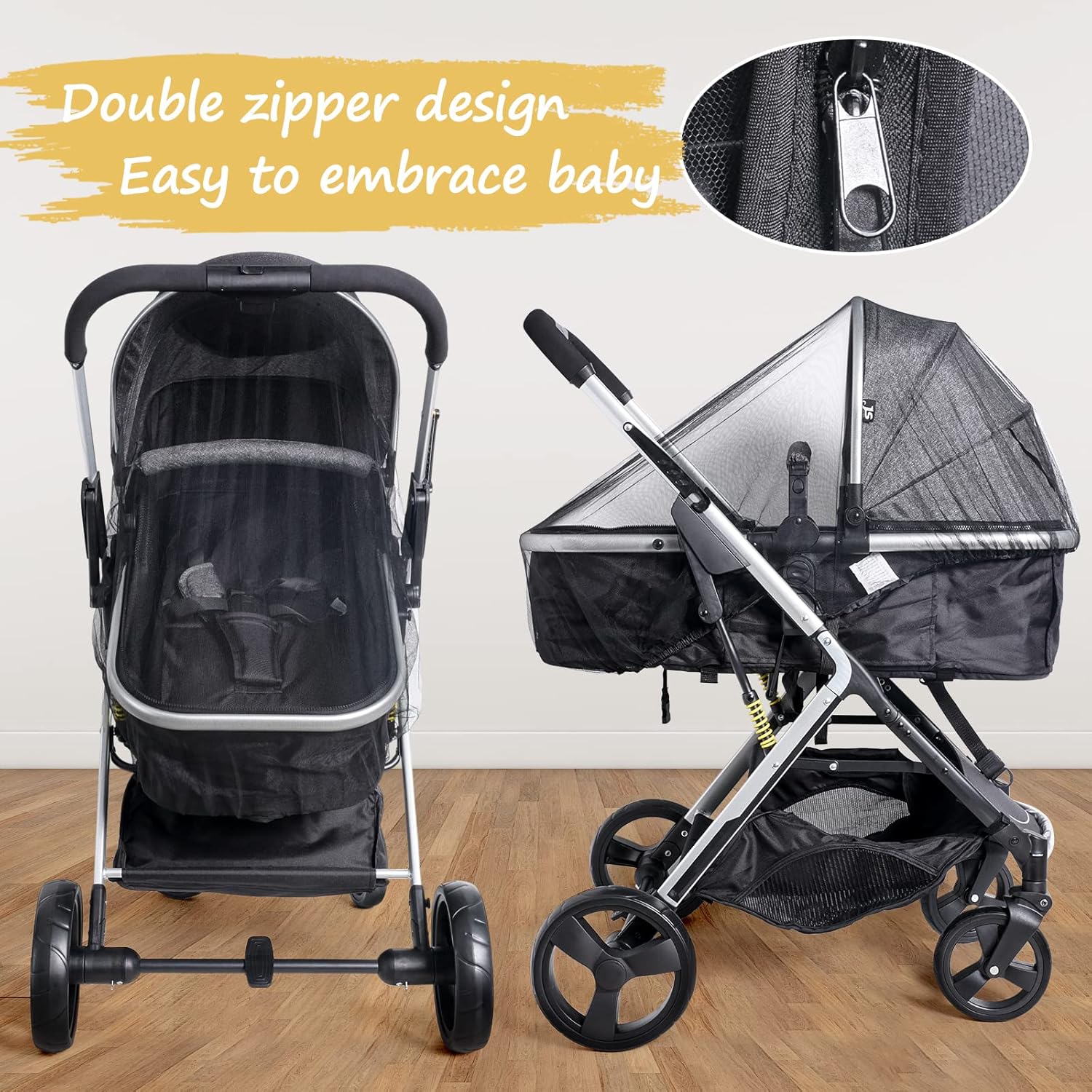 Detalle 2 de Homord Moskitonetz Kinderwagen Universal