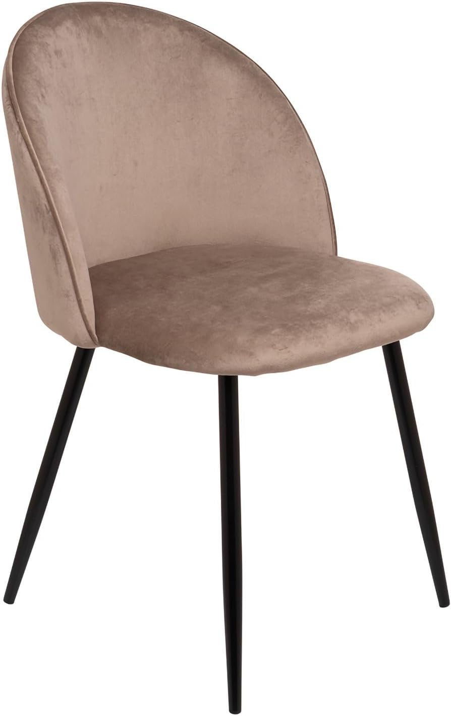 Detalle 2 de Dmora Stinson sedia 51x54x82 cm grigio tortora