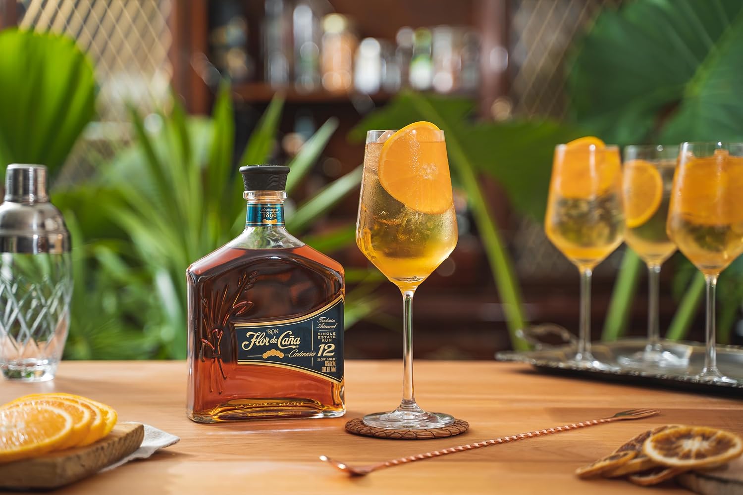 Detalle de Ron Flor de Caña Centenario 12 Años 🥃 70cl