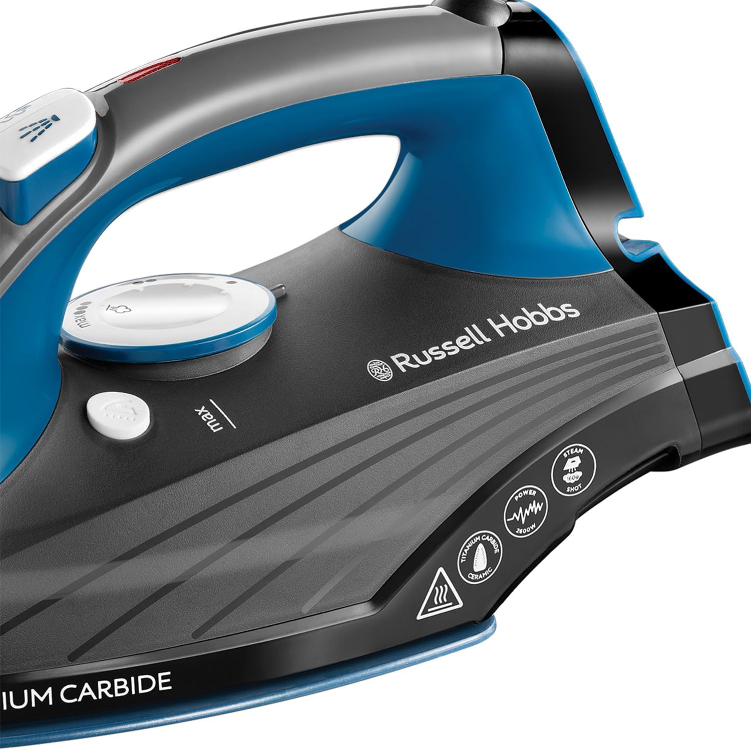 Thumbnail 6 de Russell Hobbs Iron 2600W with Titanium Carbide Soleplate (27090)