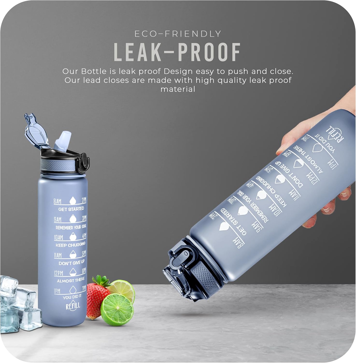 Thumbnail 3 de Roe Tenpo 32oz sports water bottle with straw 🚰