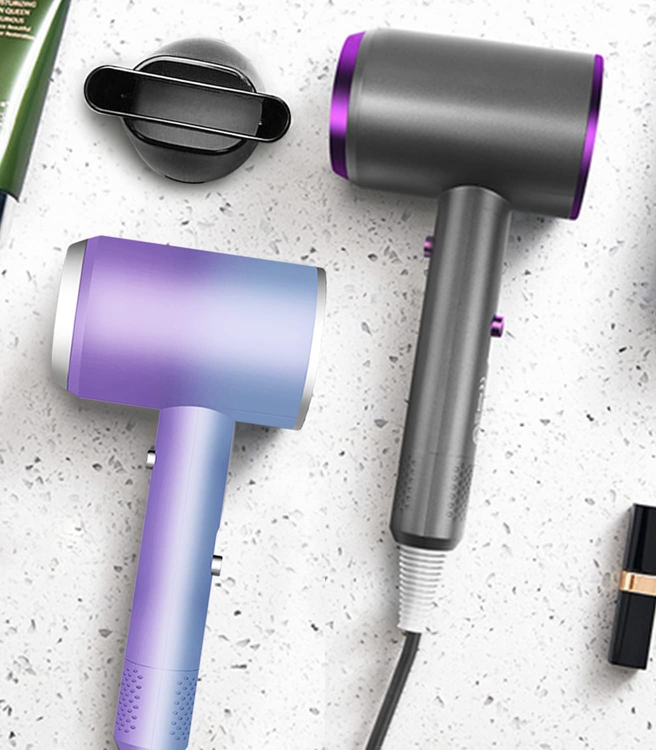 Thumbnail 6 de Jooayou Hair Dryer 2000W: Fast Ionic Drying with Stand for Home, Travel and Salon