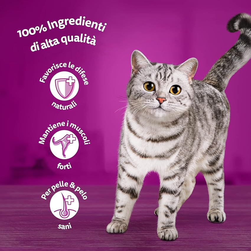 Detalle 2 de Whiskas Tasty Duo Surf & Turf 13 x 85 g 🐱