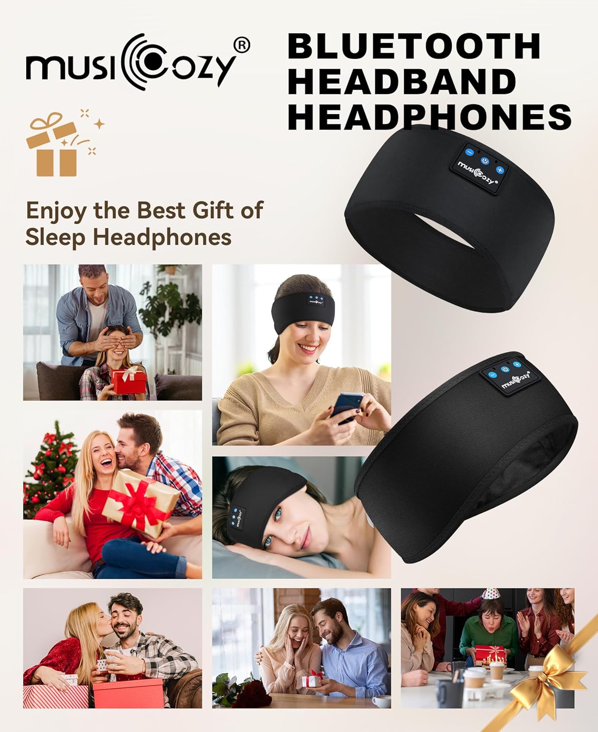 Thumbnail 6 de MUSICOZY Sleep Headphones Bluetooth 5.4 ⚡