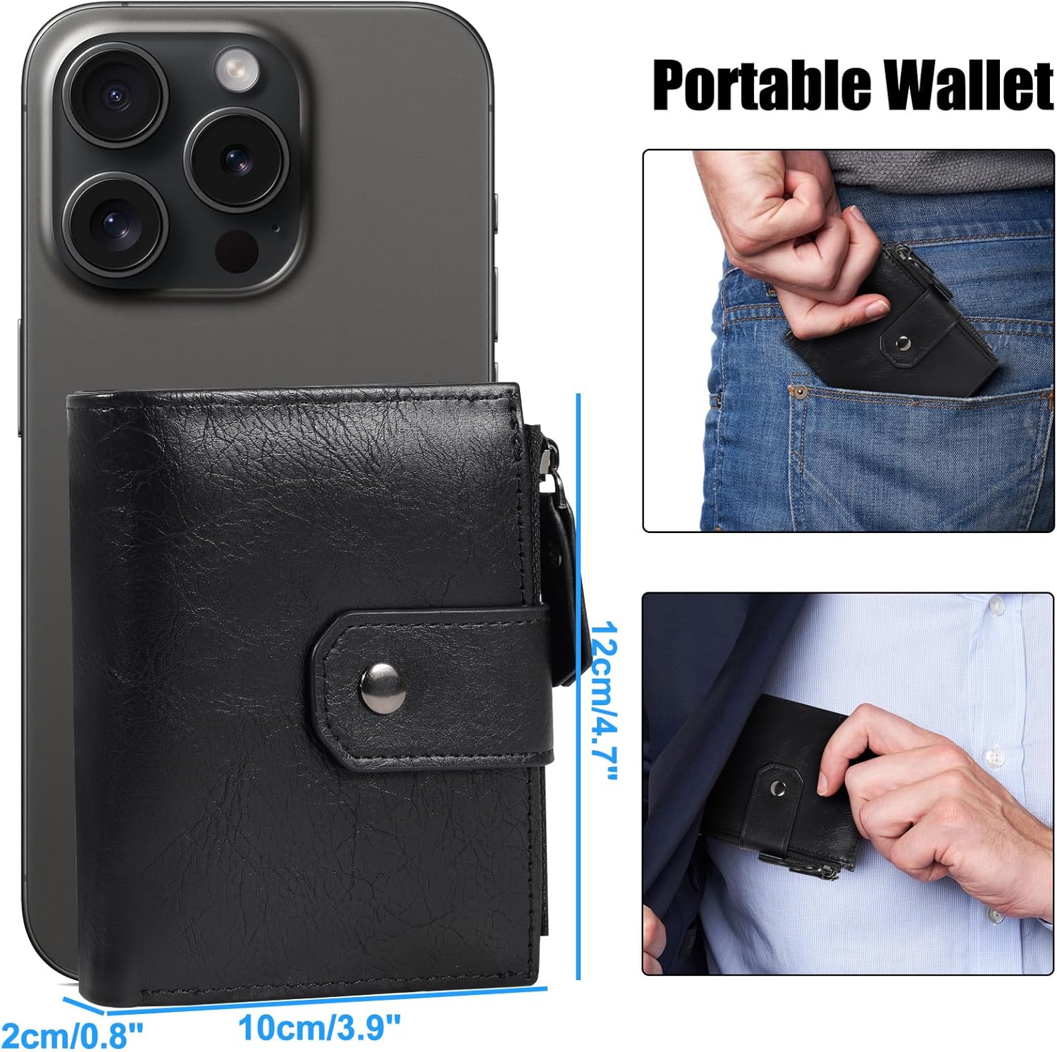 Thumbnail 3 de DASKING Men’s Wallet 16 in 1 leather