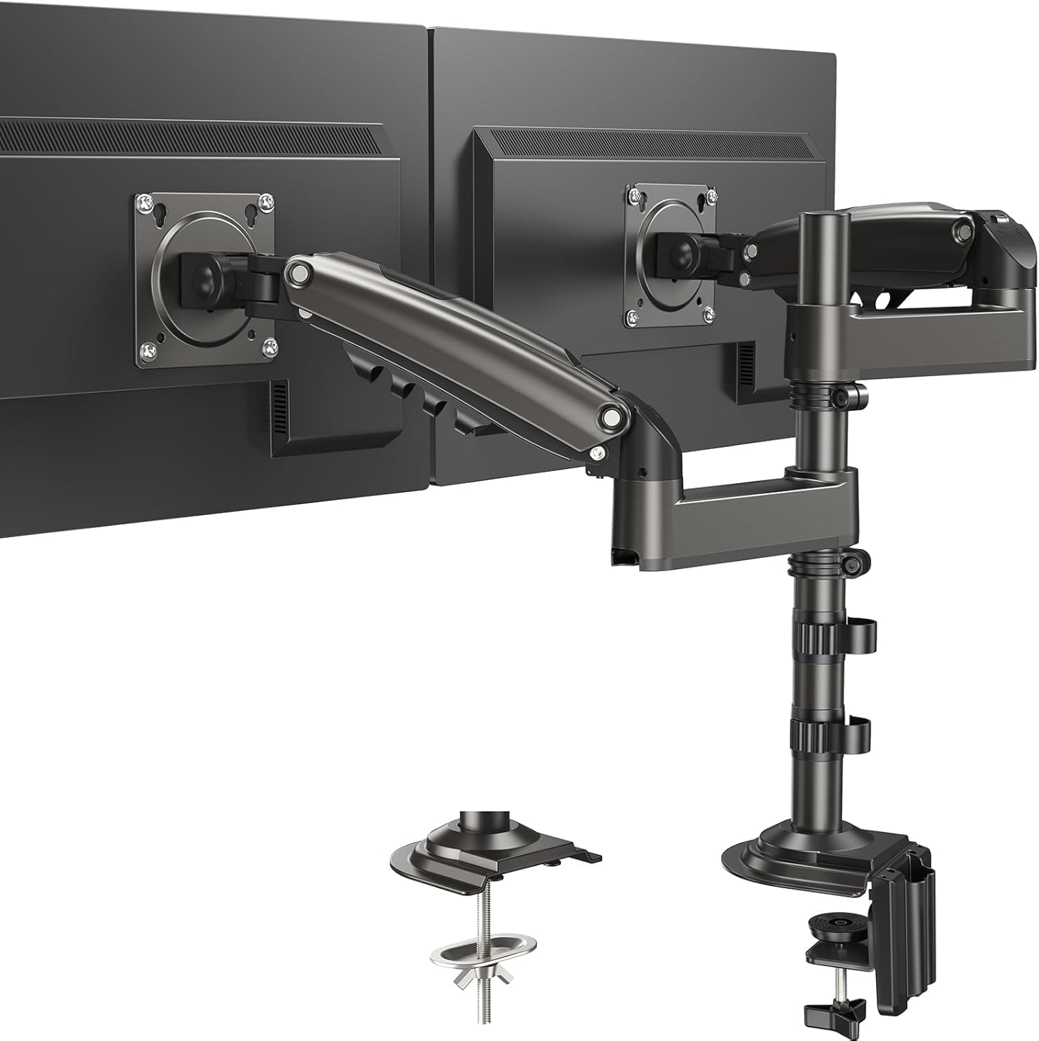 Detalle de HUANUO Monitorhalterung 2 Monitore 13–32 Zoll