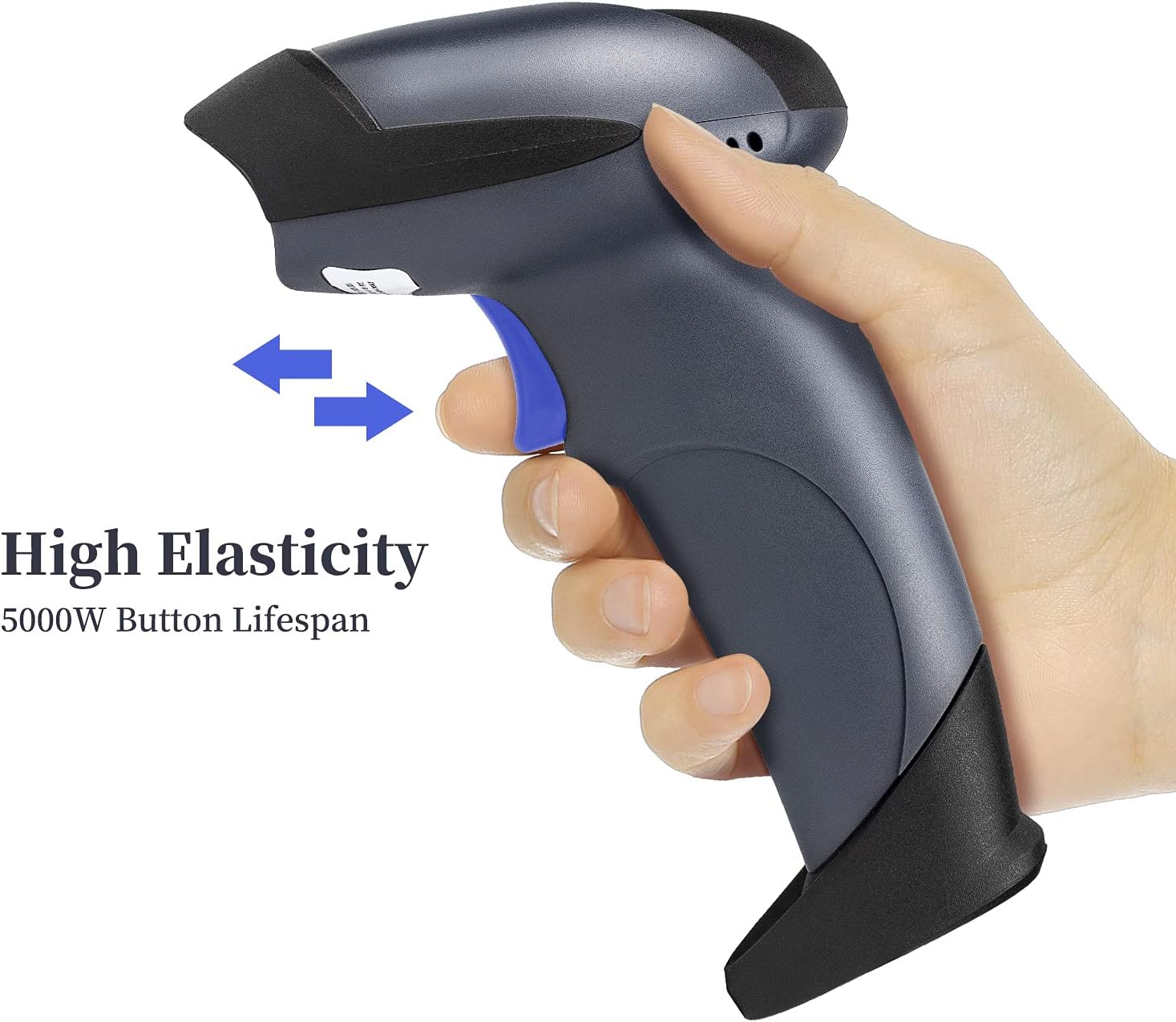 Detalle 2 de NETUM M5S : lecteur 2D de codes-barres filaire USB 2.0 avec support réglable