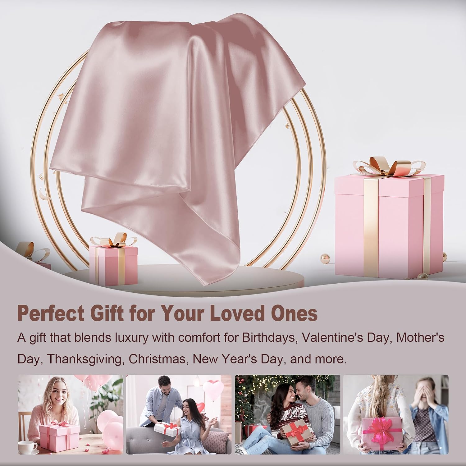 Detalle de LYSHIN Silk Pillowcase, 19 Momme