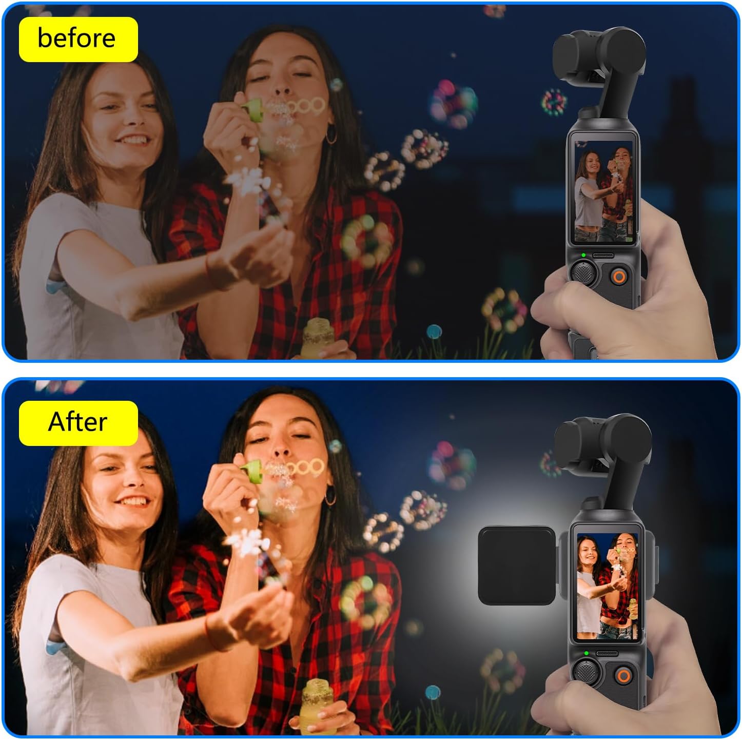 Thumbnail 5 de HAFOKO Pocket 3 Magnetic LED Light 300mAh for cameras