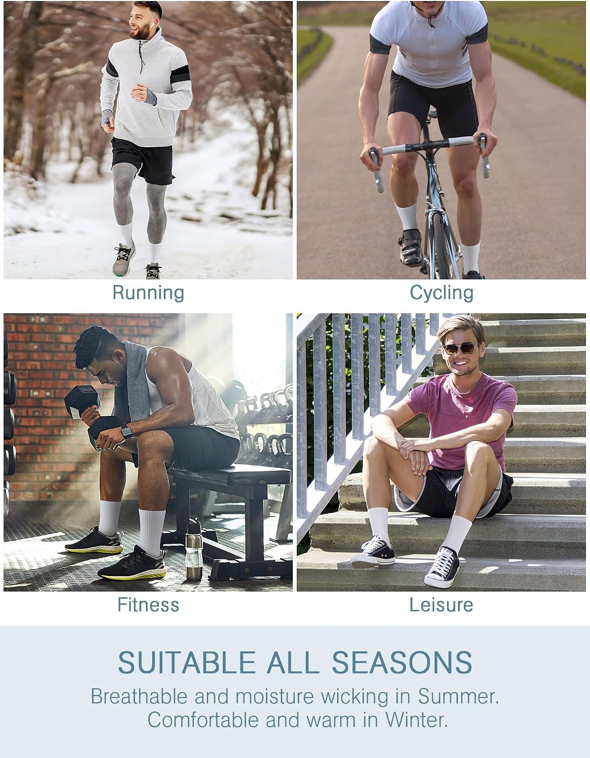 Thumbnail 6 de Airacker Athletic Socks 6 Pairs