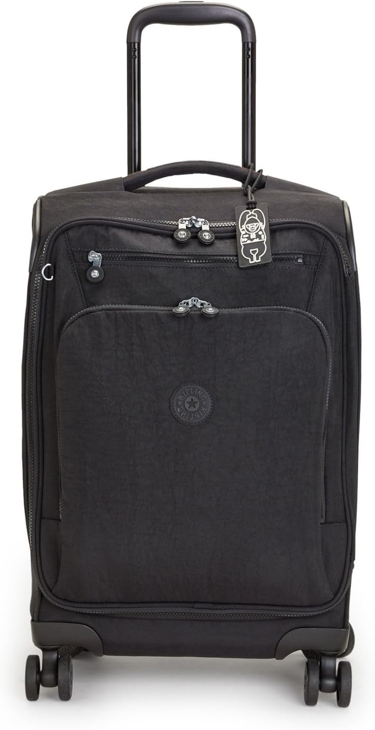 Kipling New Youri Spin S Spinner Carry On 🧳 Negro