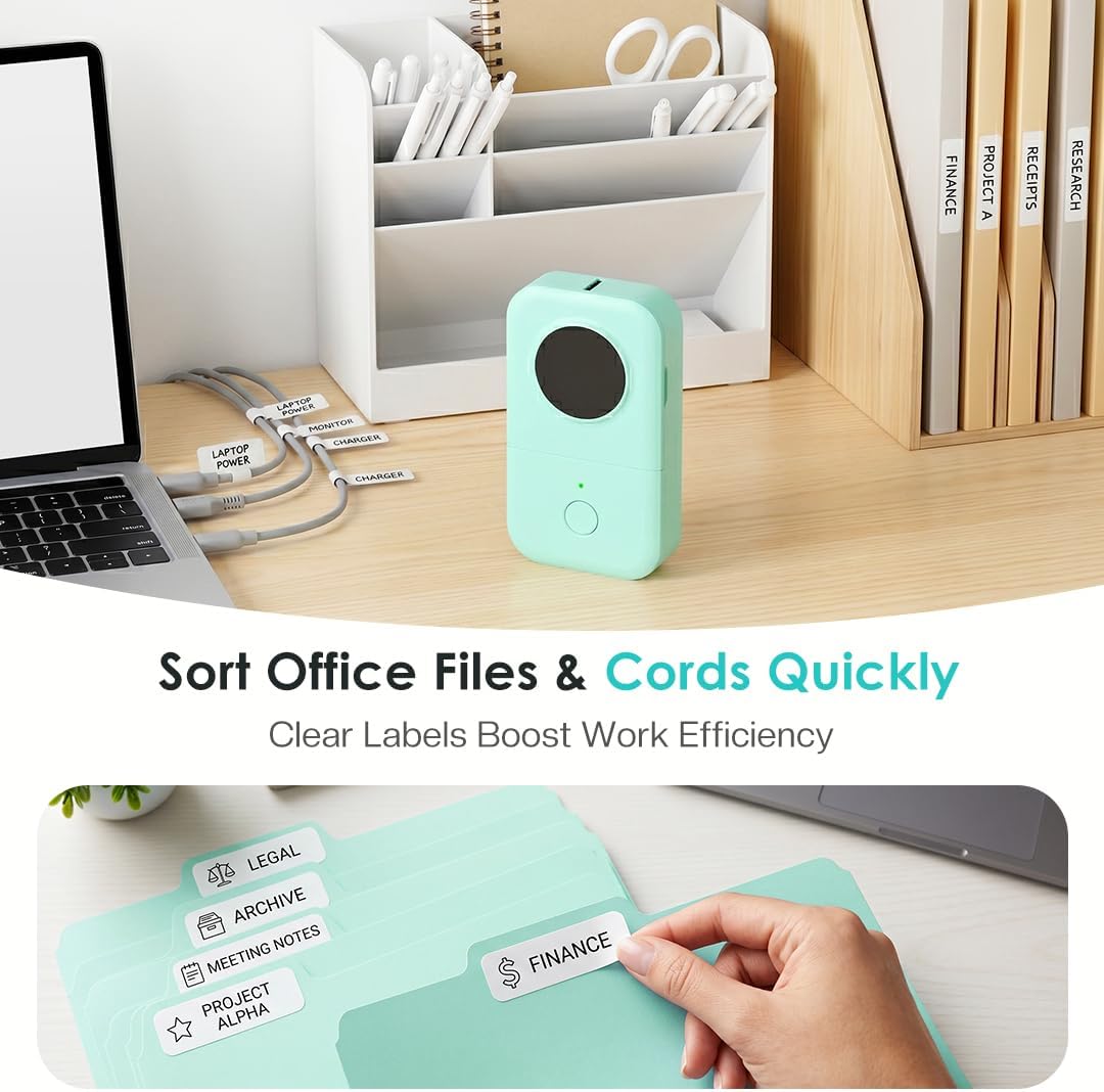 Thumbnail 3 de Phomemo D30 Portable Bluetooth Label Maker 🖨