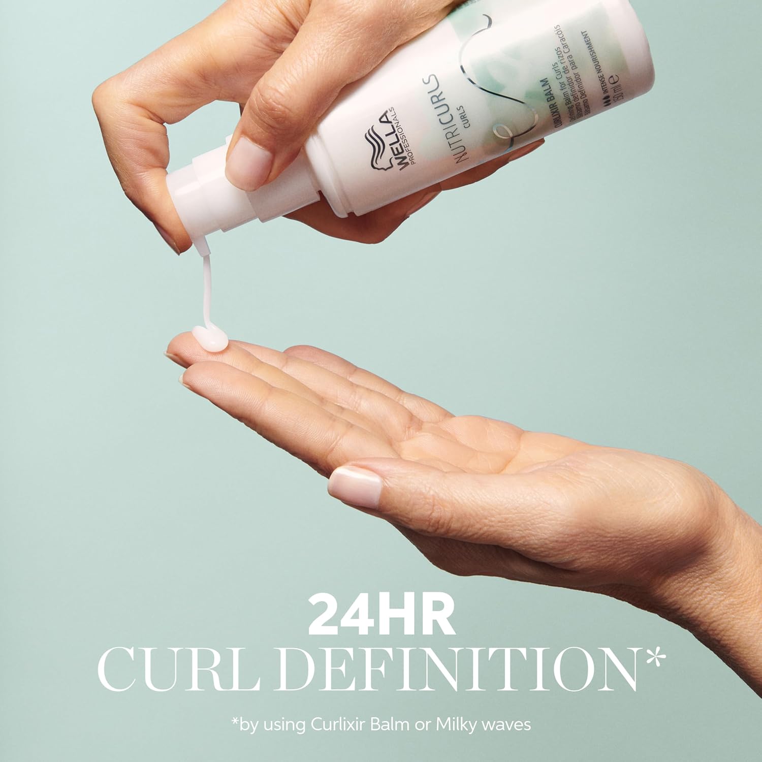 Thumbnail 2 de Wella Professionals Nutricurls Curlixir Defining Hair Balm (150ml) with Jojoba Oil & Panthenol