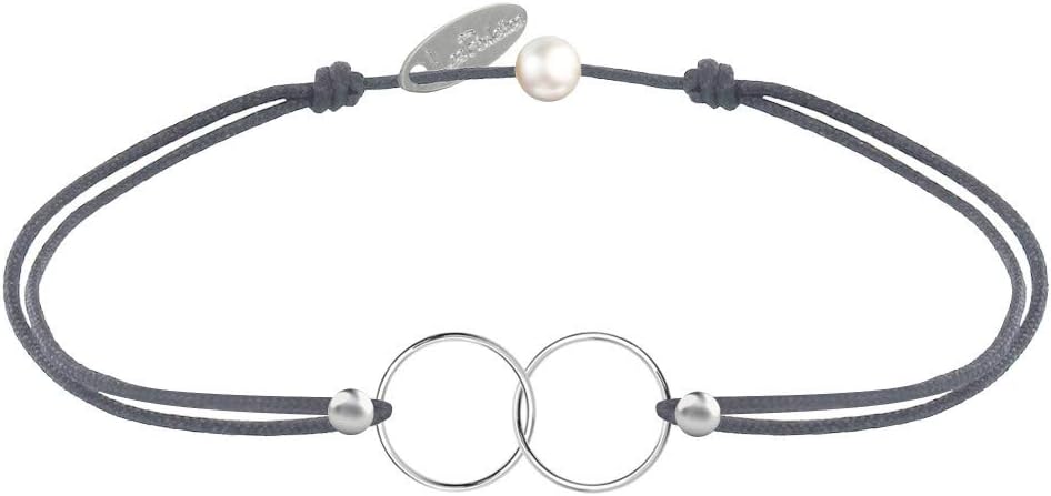 Thumbnail 5 de LES POULETTES BIJOUX Bracciale “Collegamento” in Argento 925 con anelli Tu ed Io - Classics