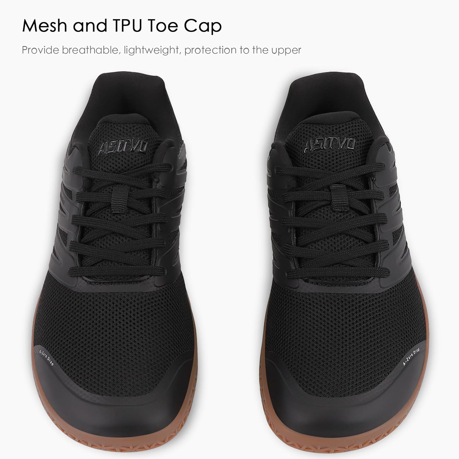 Thumbnail 4 de ASITVO Wide Barefoot Zero Drop Walking Shoes