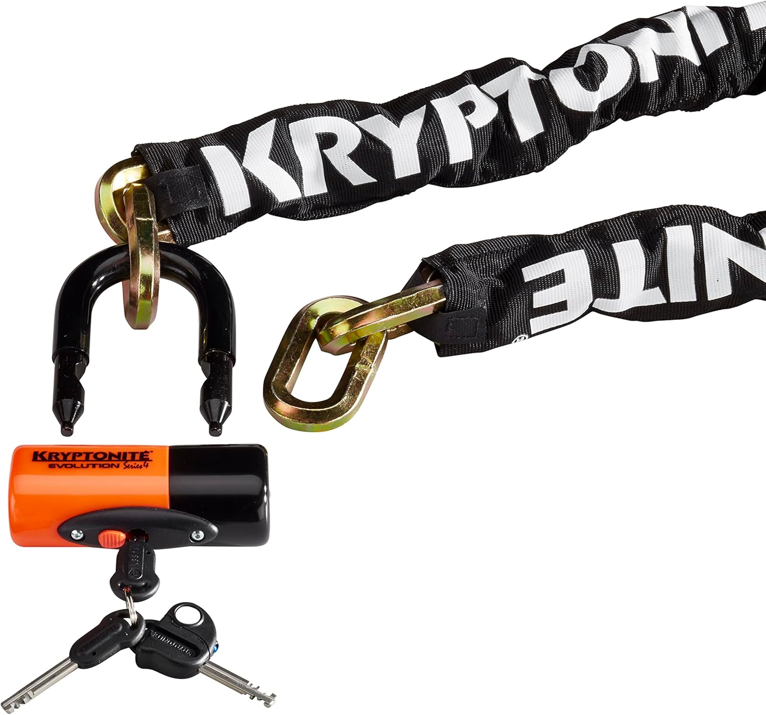 Detalle de Kryptonite New York 1210 Bike Chain Lock: 3.25ft Heavy Duty Security for E‑Bikes and More