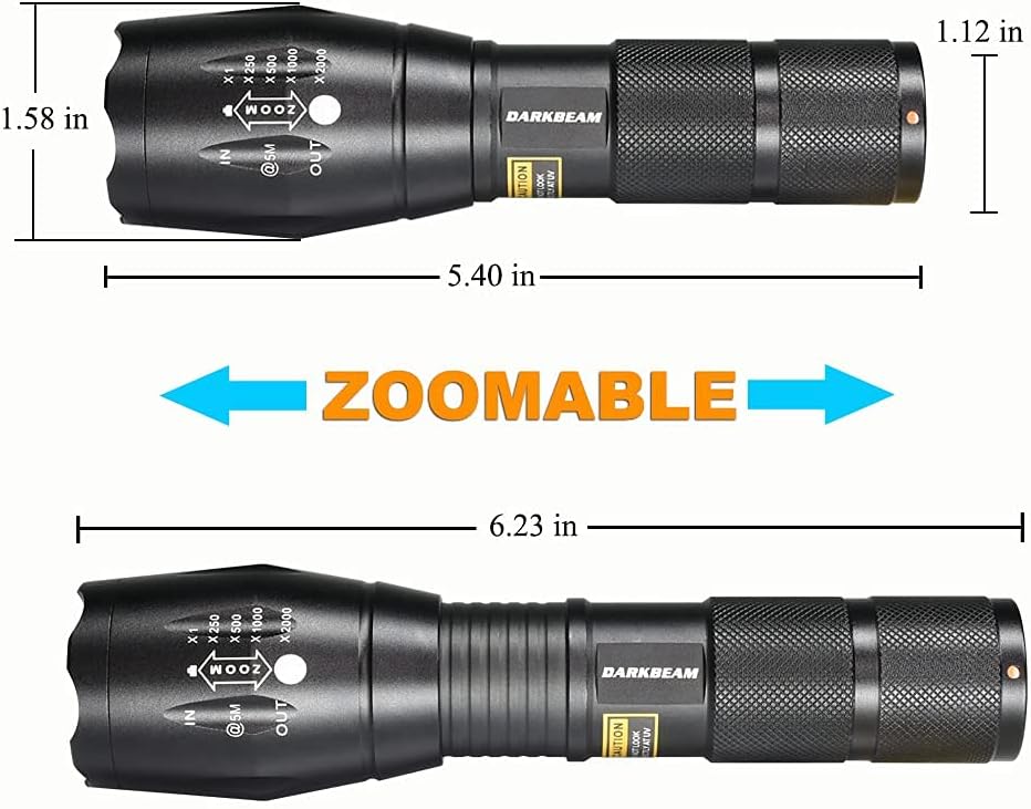 Detalle de DARKBEAM UV Torch 365nm 395nm detector