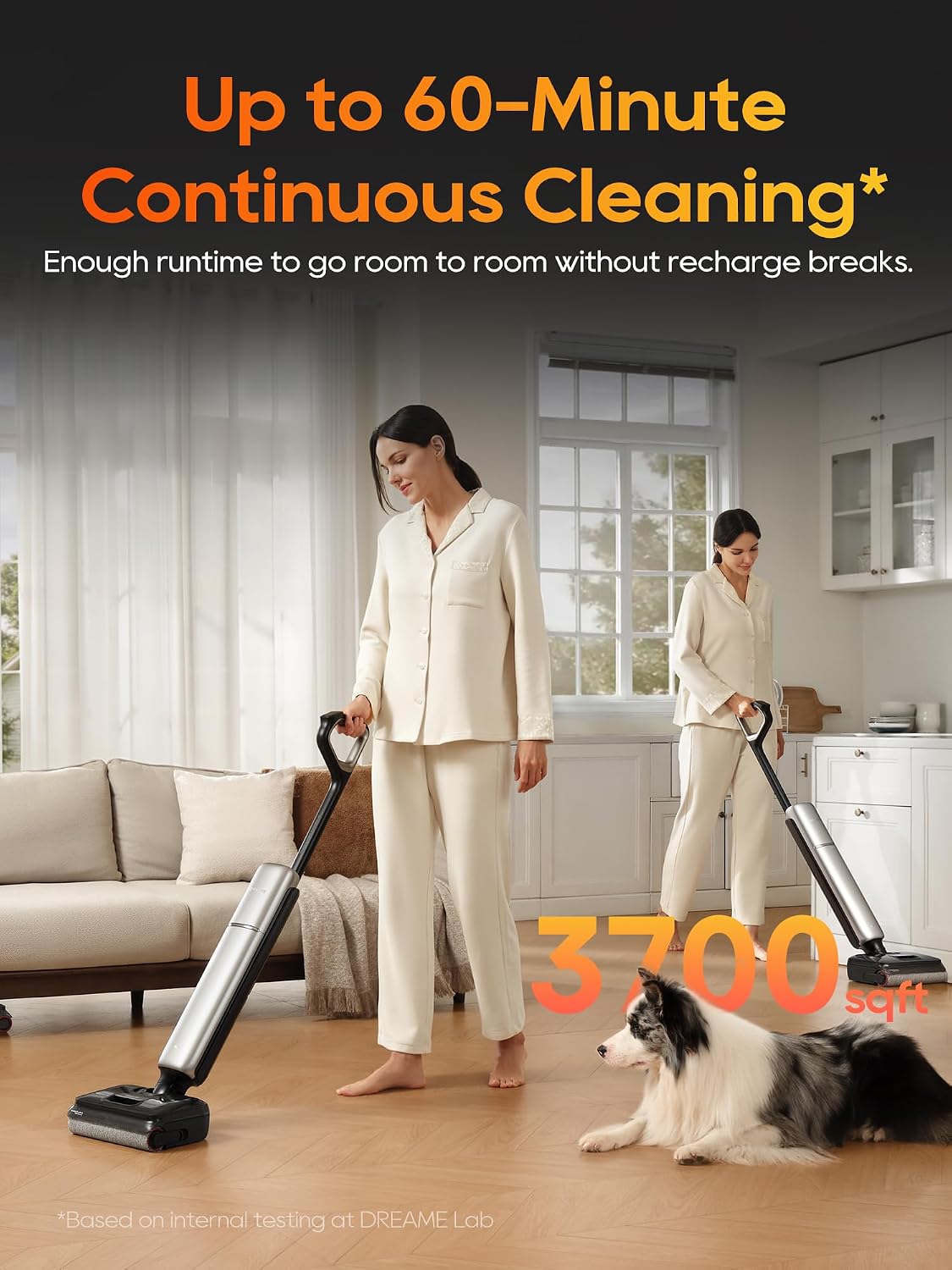 Thumbnail 5 de DREAME Aero Pro HHR32B Cordless Vacuum Mop, 180° Lie-Flat, Hot Self-Cleaning