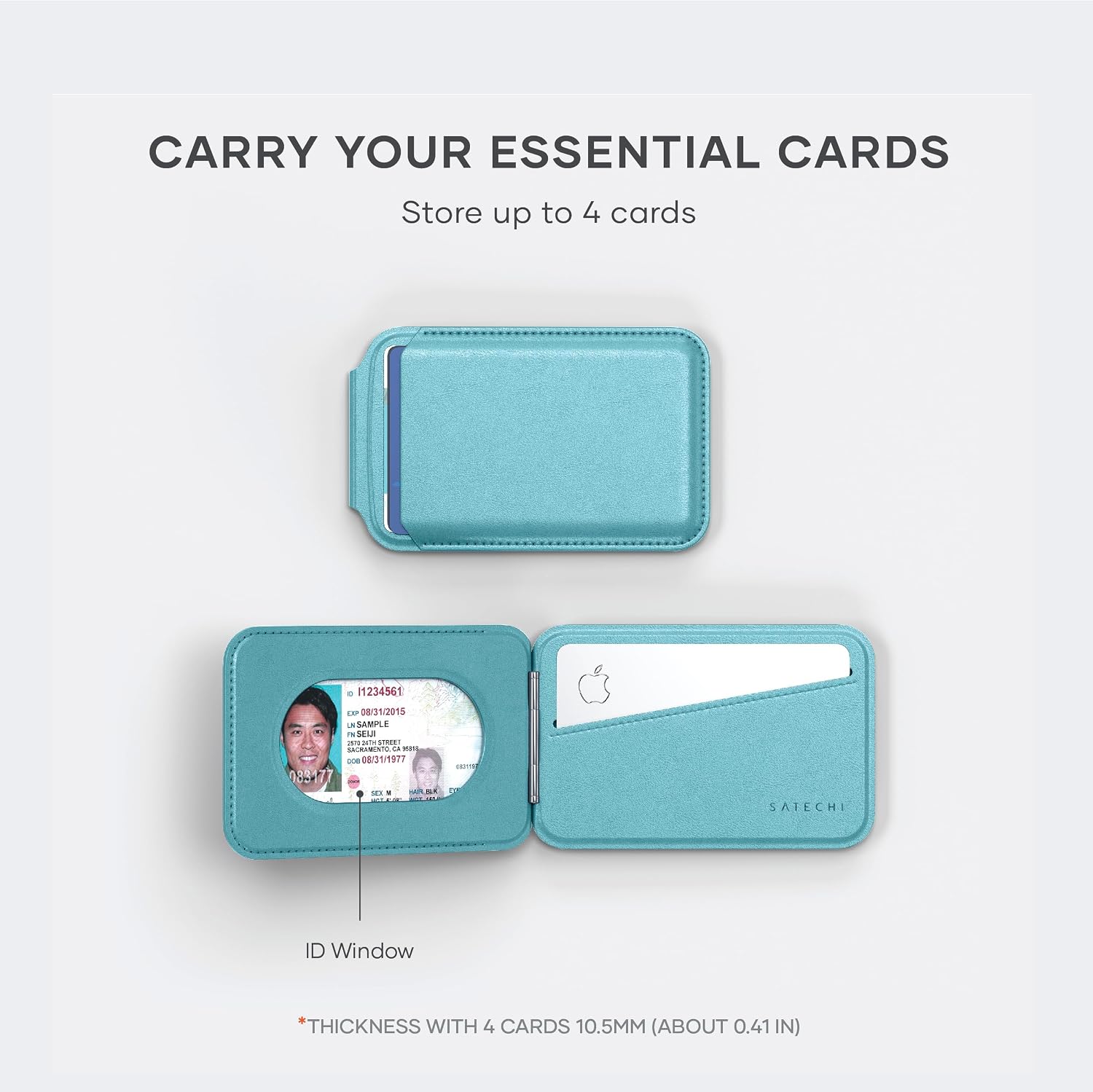 Detalle de SATECHI Porte-Cartes MagSafe 4 cartes