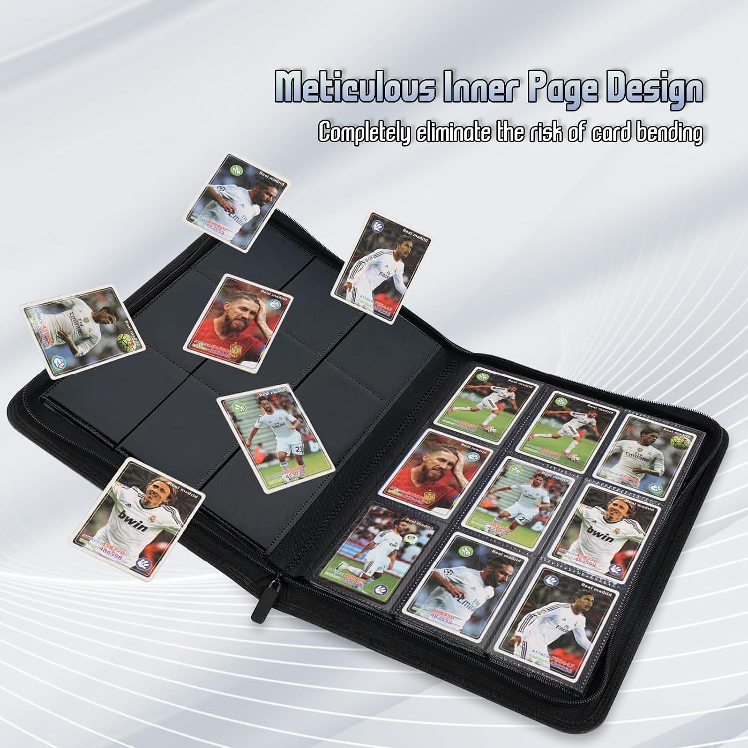 Detalle 1 de Trading Card Binder 540-Pocket PU Leather