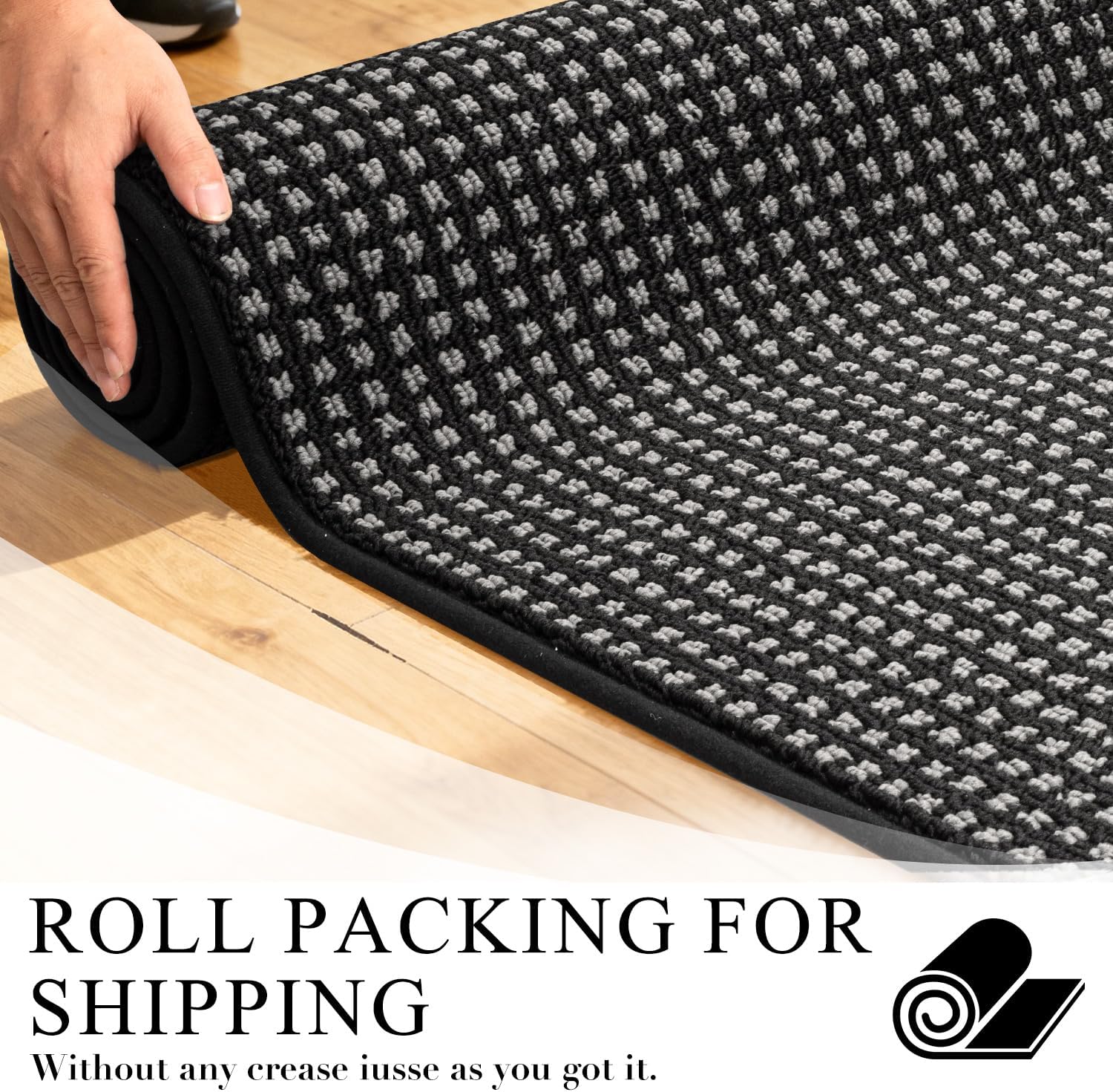 Thumbnail 3 de hicorfe Kitchen Runner Rugs Set of 2 – Non-Slip, Absorbent, Stain-Resistant Kitchen Mats