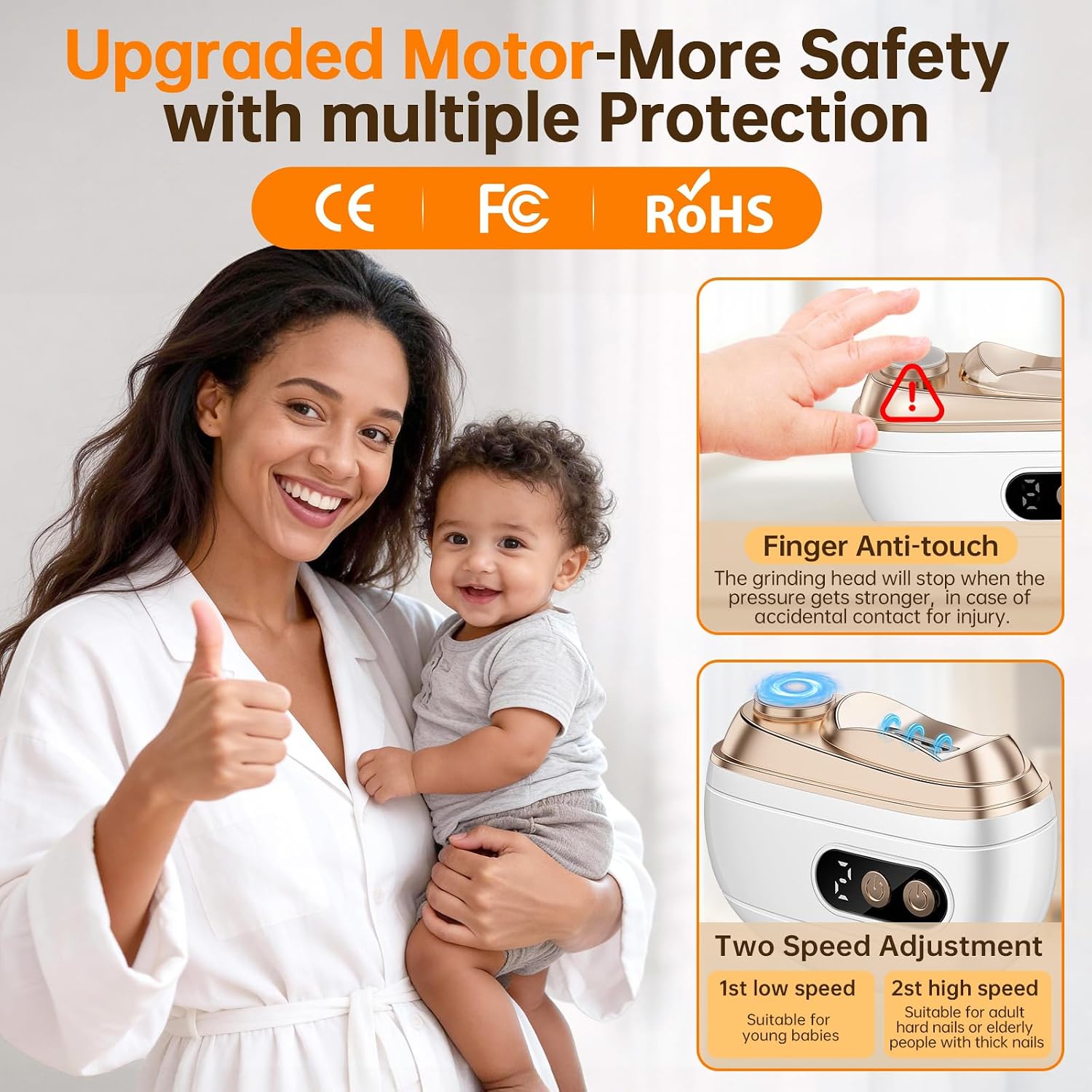 Detalle de Electric Nail Clipper with LED Light