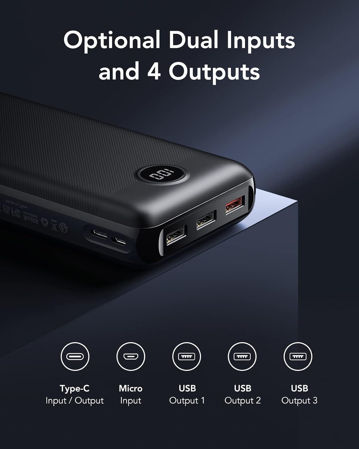 Thumbnail 3 de VEGER Power Bank 30000mAh with 20W Fast Charging: A Practical Portable Charger for Everyday Use