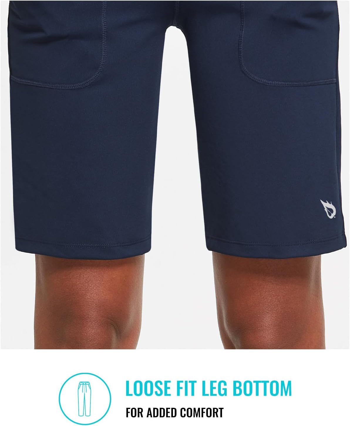 Thumbnail 4 de baleaf Women’s Bermuda Long Shorts (10” Knee Length) High-Rise Athletic Pull-On