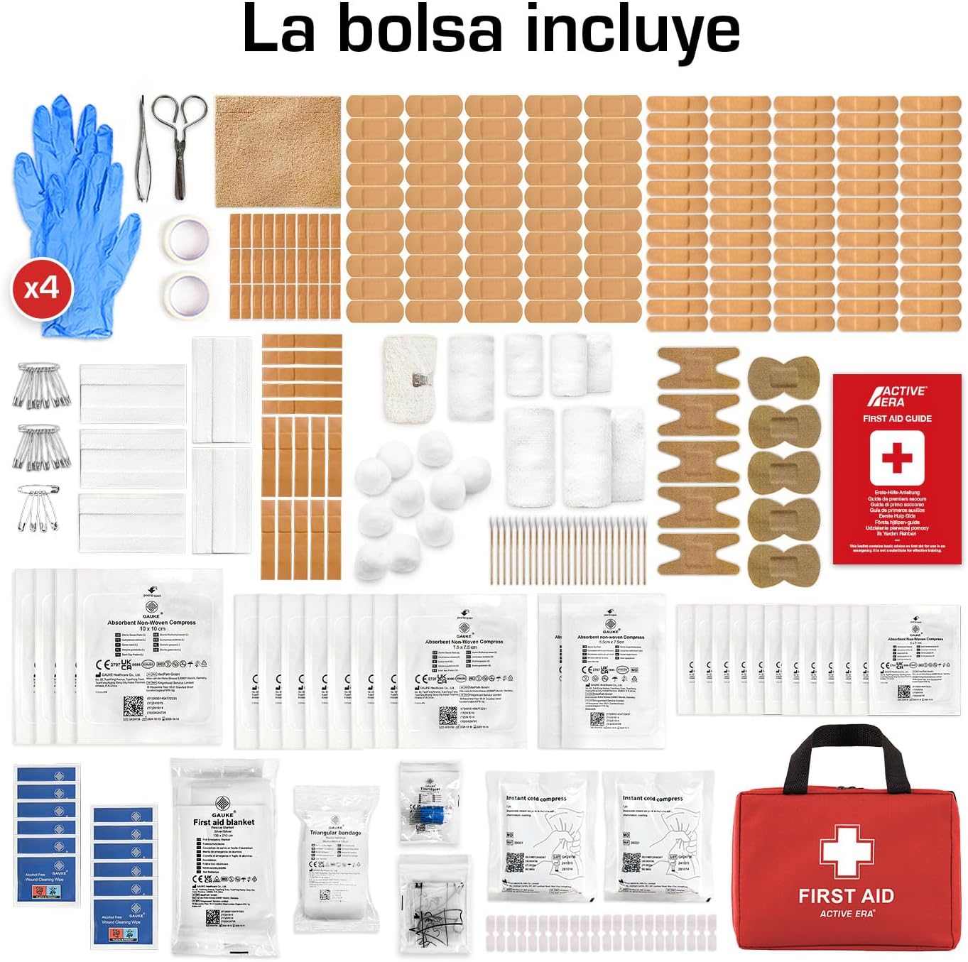 Thumbnail 2 de Active Era Kit de Primeros Auxilios 320 piezas 🩹