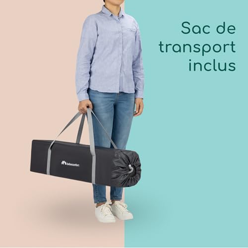 Detalle de Bebeconfort Sweet Dreams — Lit parapluie bébé 0–3 ans (0–15 kg), Grand Matelas, Ouverture Latérale, Design Pliable