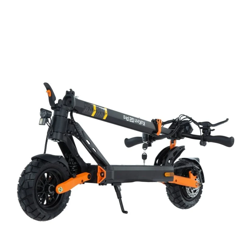 Detalle de KuKirin G2 Pro: patinete eléctrico 500W con 65 km de autonomía y suspensión dual