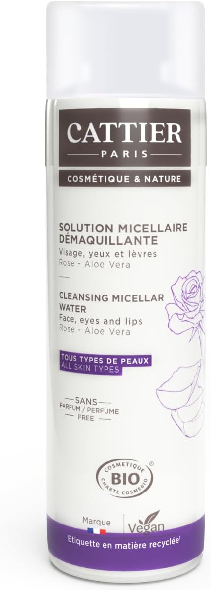 Cattier Perle d'Eau – Solution Micellaire Démaquillante 300 ml