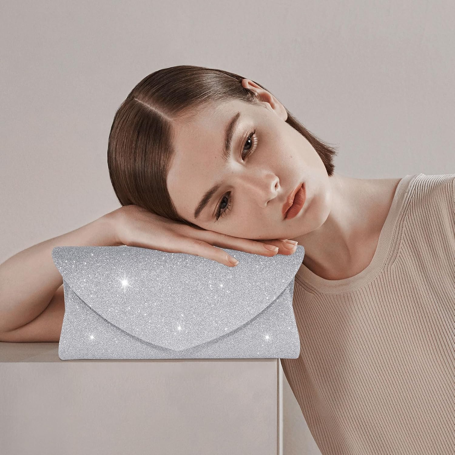 Thumbnail 1 de Toptime clutch bag 22 x 11 x 5 cm