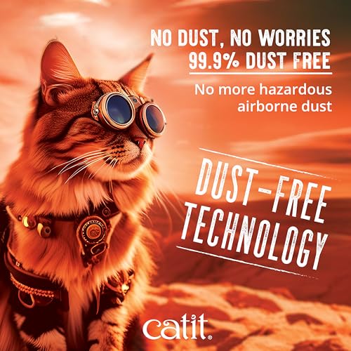 Detalle de Arena para Gatos Aglomerante de Cascara de Guisante Go Natural, Sin Aroma — Catit
