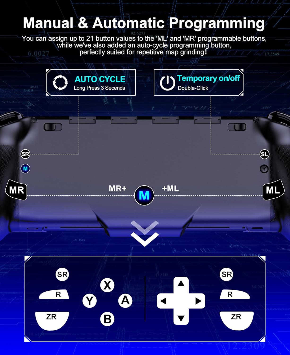 Thumbnail 4 de Gammeefy Switch Controller Compatible with Pro 9-Light