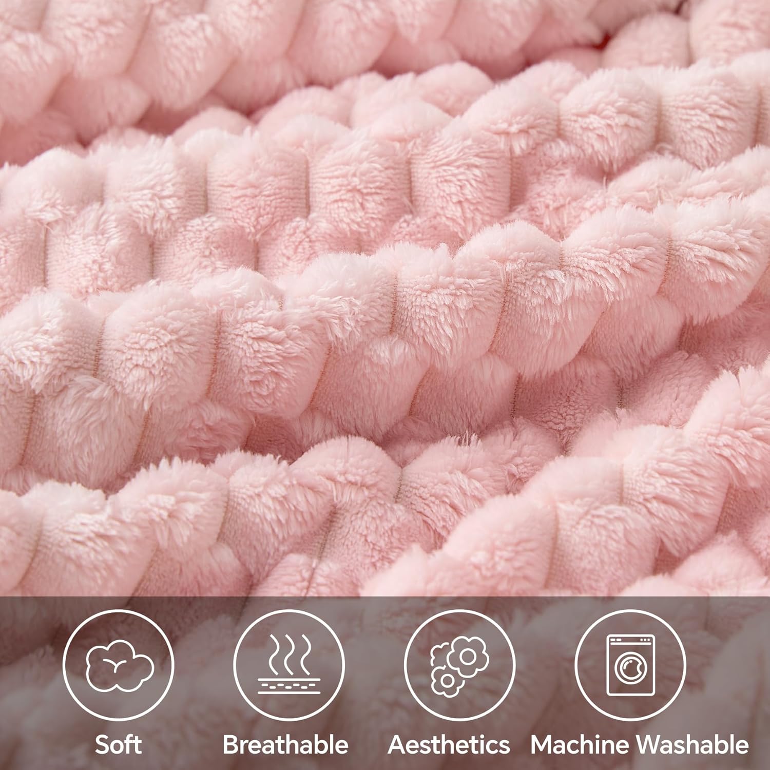 Detalle de BEDELITE Valentine Day Fleece blanket 50x60