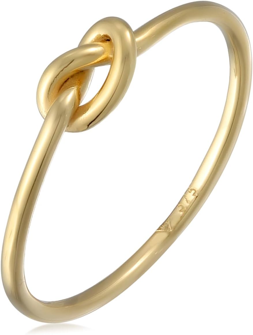 Detalle de Elli Damen-Ring Knotenring 375 đ