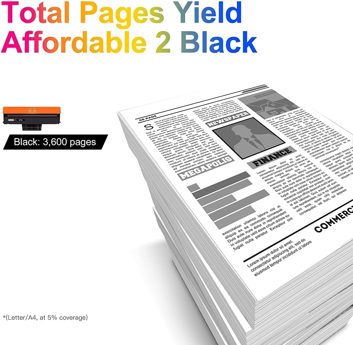 Thumbnail 2 de Uniwork MLT-D111S toner 2 pezzi 🖨️