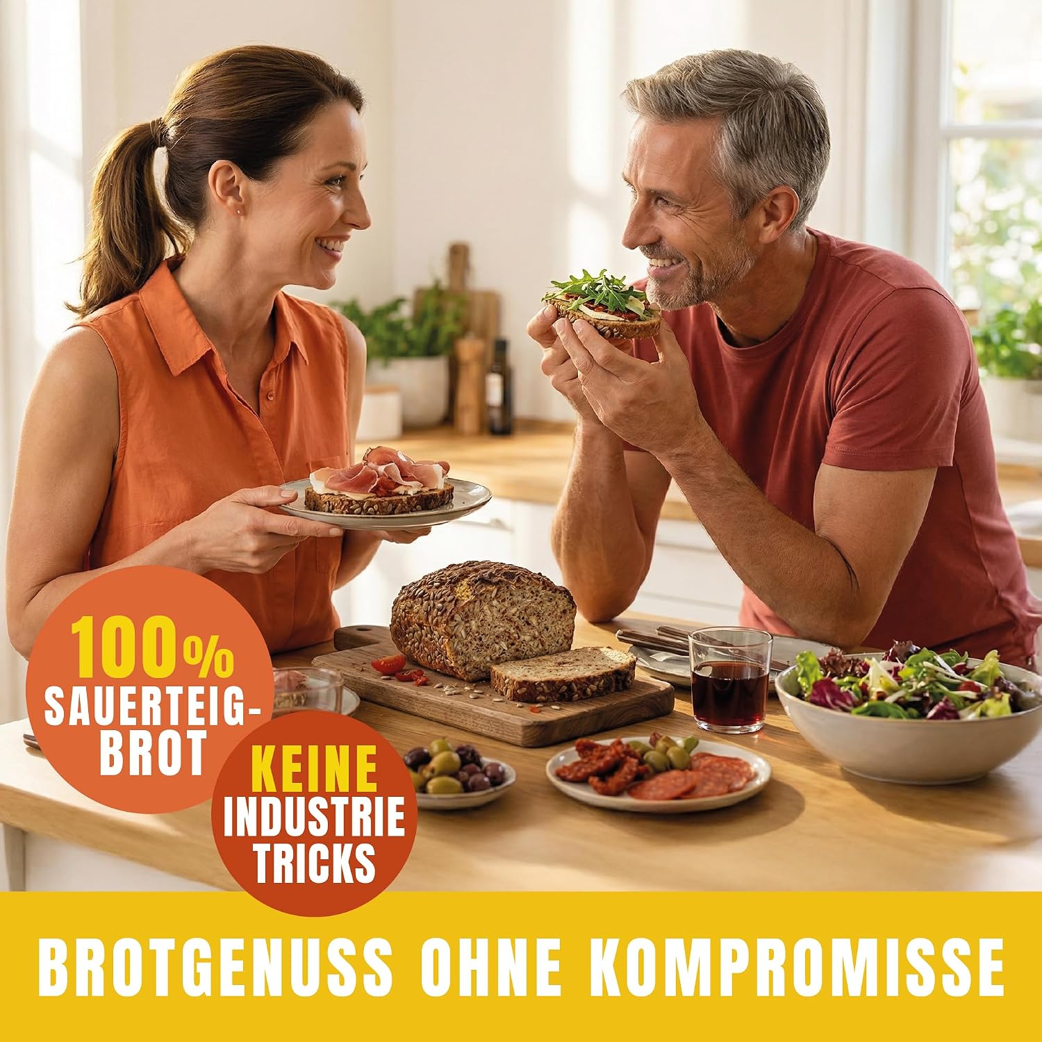 Detalle 2 de Marcel's Tomaten-Kräuterbrot Mischung 1.200 g