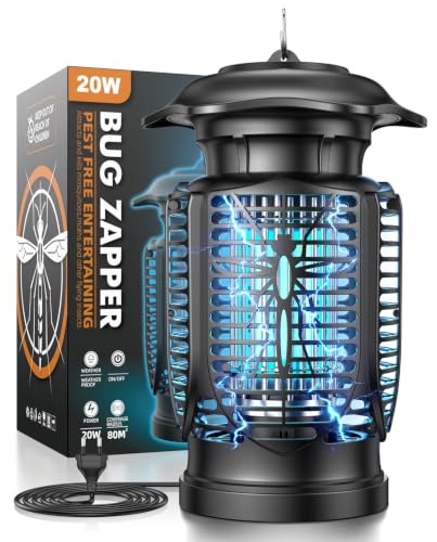 Detalle de Lampe Anti Moustique AeroCool 20W – sécurité et efficacité pour l’intérieur et l’extérieur