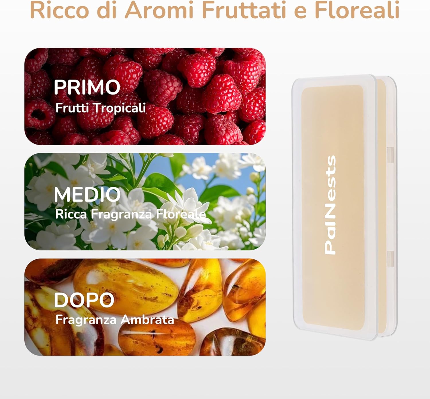 Detalle 2 de PalNests Deodorante per lettiera gatto 3 pezzi 🐾