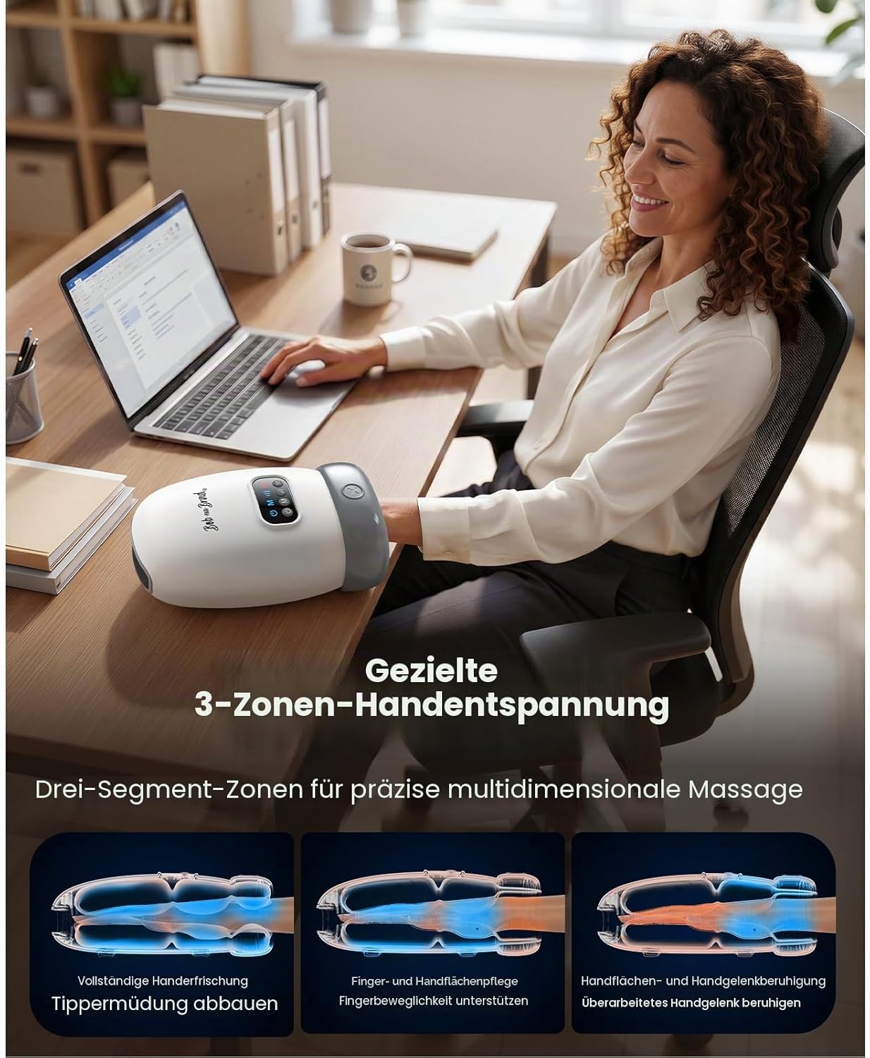 Detalle de BOB AND BRAD H60 Handmassagegerät 42°C