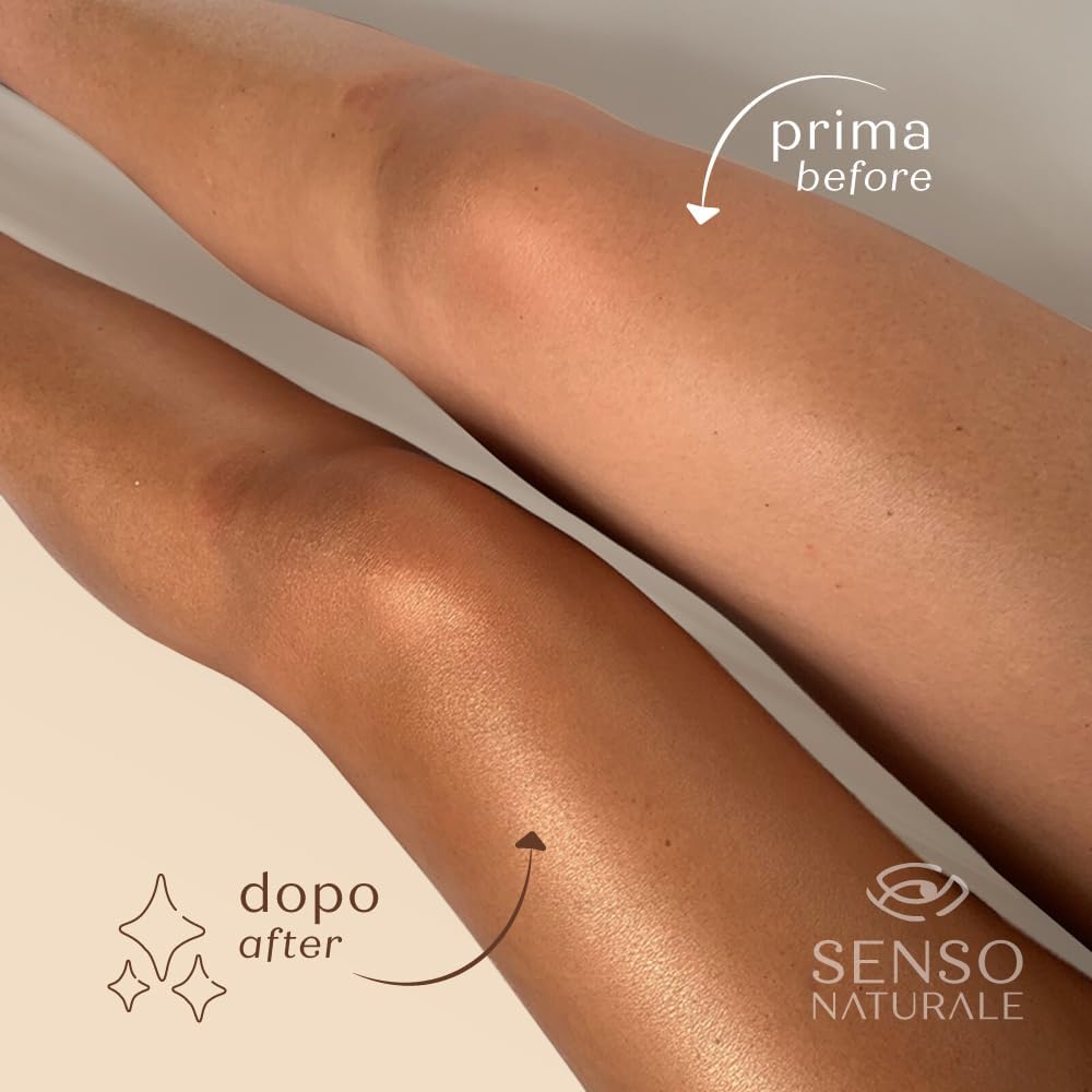 Thumbnail 3 de Senso Naturale Olio Illuminante Corpo Solido Bronze Gold – Crema Abbronzante con Brillantini