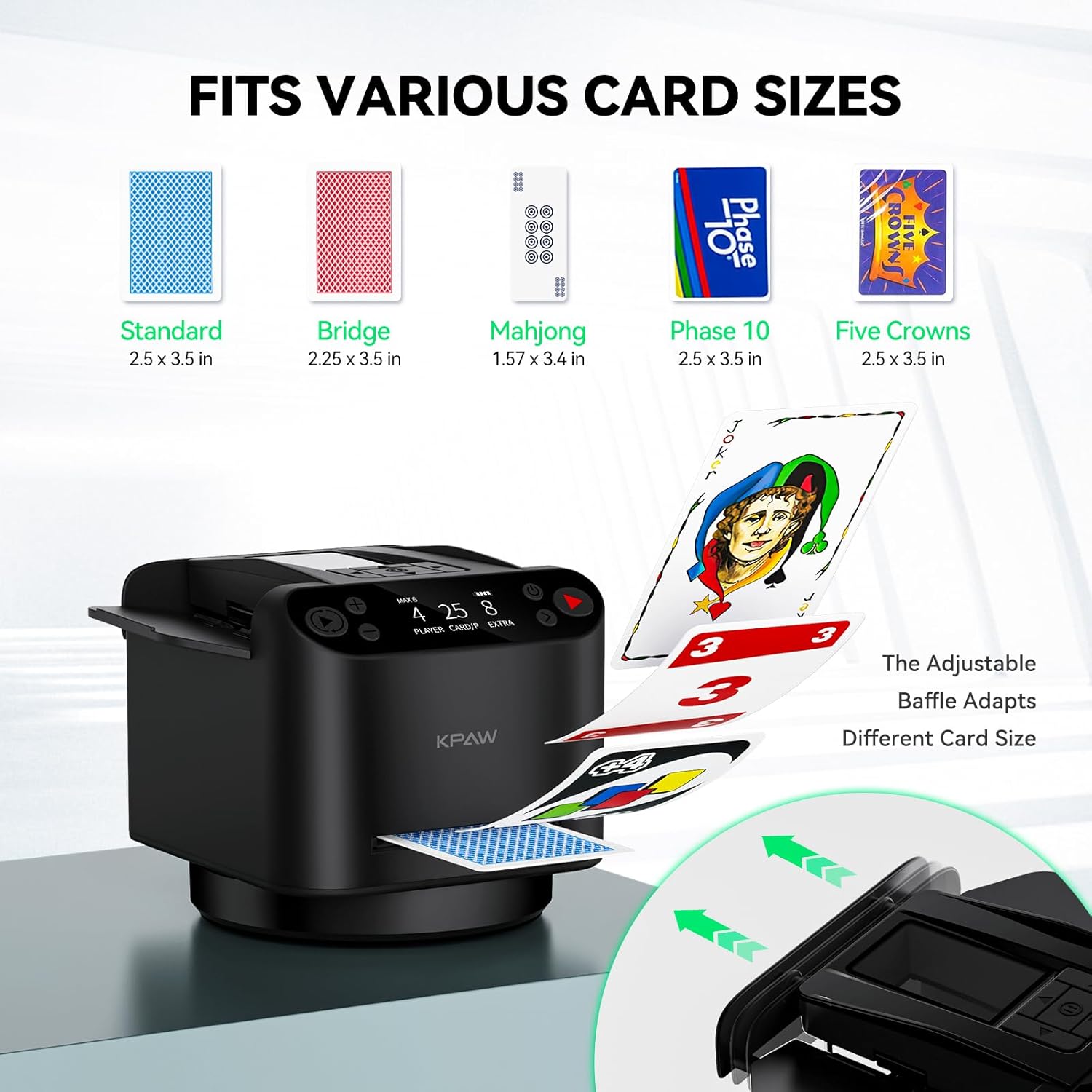 Thumbnail 3 de KPAW Kartenmischmaschine 5200 mAh 🎲