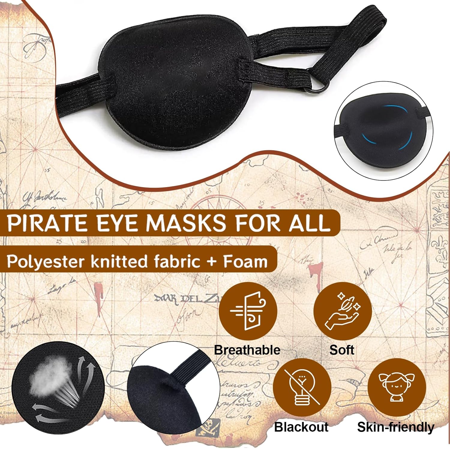 Thumbnail 6 de Vercico Pirate Costume Adults 5-Piece Set